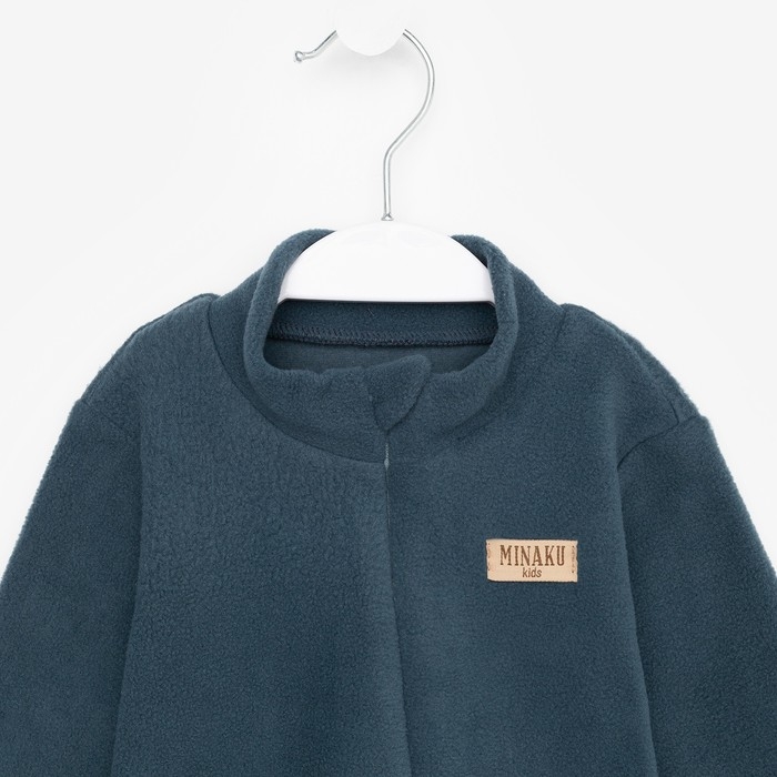 Комбинезон детский MINAKU цвет темно-серый, размер 86-92