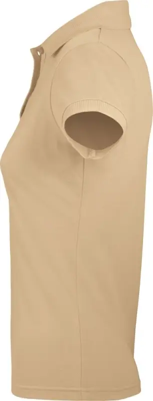 Рубашка поло женская Prime Women 200 бежевая, размер S Рубашка поло женская Prime Women 200 бежевая, размер S