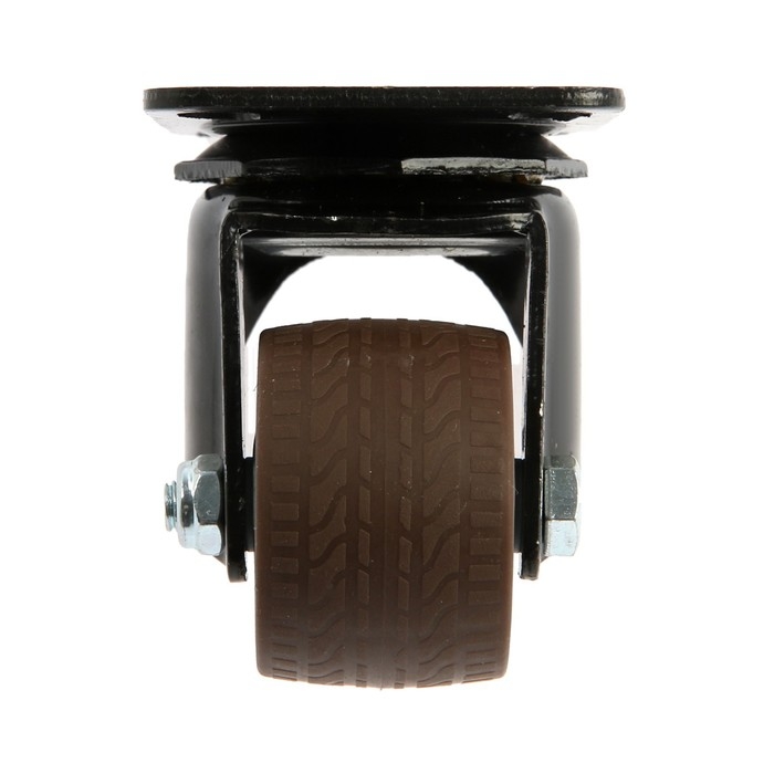 Колесо мебельное CAPPIO d=40,на площадке,поворотное, покрытие TPR Колесо мебельное CAPPIO d=40,на площадке,поворотное, покрытие TPR