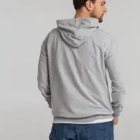 Толстовка с капюшоном Unit Kirenga серый меланж, размер 4XL