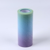 Фатин, 15 см, 11 &plusmn; 1 г/кв.м, 23 &plusmn; 1 м, цвет зелёно-голубой градиент №6