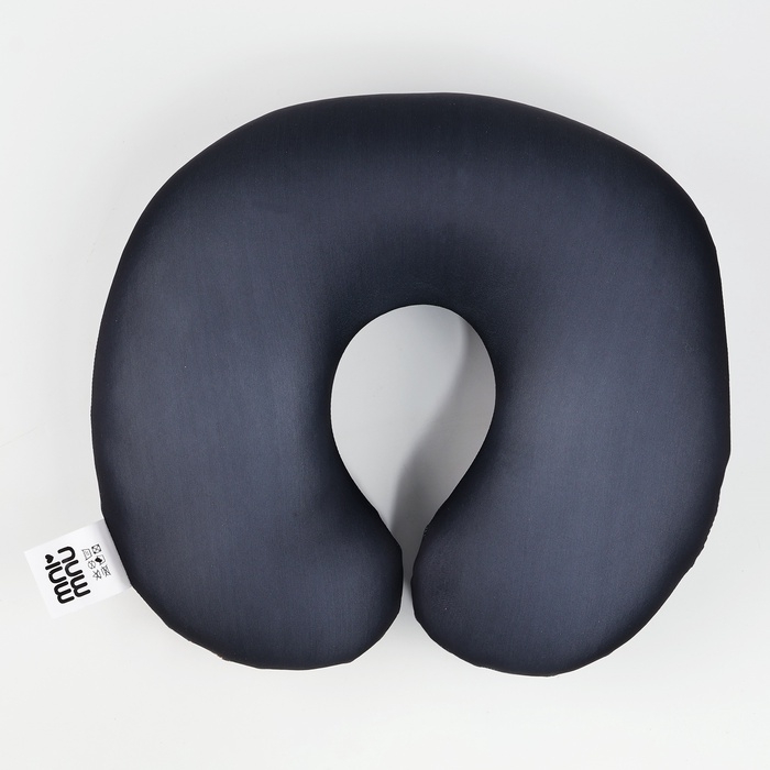 Новый год. Подушка для путешествий антистресс &laquo;Змея&raquo;, черно-золотой