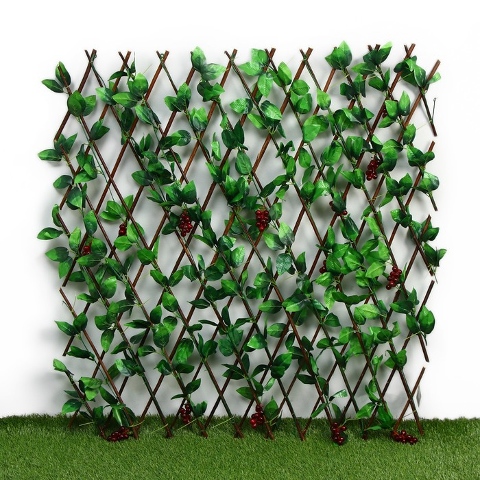Ограждение декоративное, 200 &times; 75 см, &laquo;Виноград&raquo;, Greengo