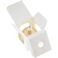 Елочный шар Finery Matt, 8 см, матовый золотистый Елочный шар Finery Matt, 8 см, матовый золотистый