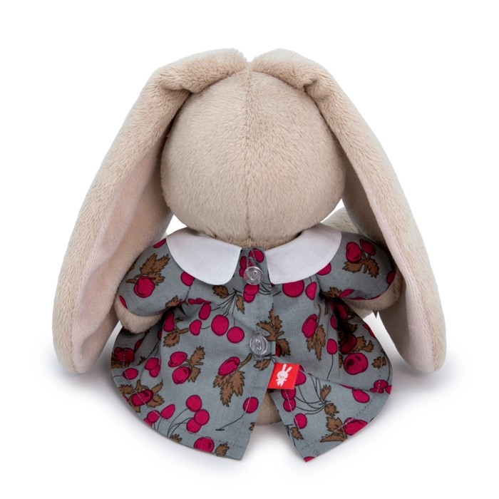 Мягкая игрушка &laquo;Зайка Ми в платье с вишней&raquo;, 15 см