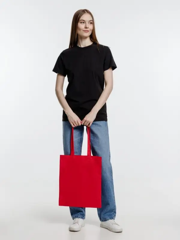 Холщовая сумка Neat 140, красная Холщовая сумка Neat 140, красная