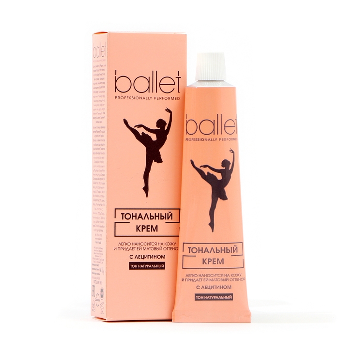 Тональный крем Ballet с лецитином натуральный тон, 41 г Тональный крем Ballet с лецитином натуральный тон, 41 г