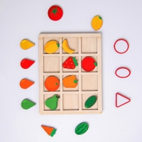 Головоломка. Сортер составной «Фрукты и овощи» Головоломка. Сортер составной «Фрукты и овощи»