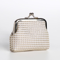 Кошелёк женский на фермуаре, цвет золотой Кошелёк женский на фермуаре, цвет золотой