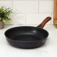 Сковорода Granit ultra blue, d=28 cм, съёмная ручка, антипригарное покрытие, цвет чёрный Сковорода Granit ultra blue, d=28 cм, съёмная ручка, антипригарное покрытие, цвет чёрный