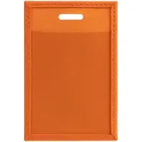 Чехол для пропуска Shall, оранжевый Чехол для пропуска Shall, оранжевый