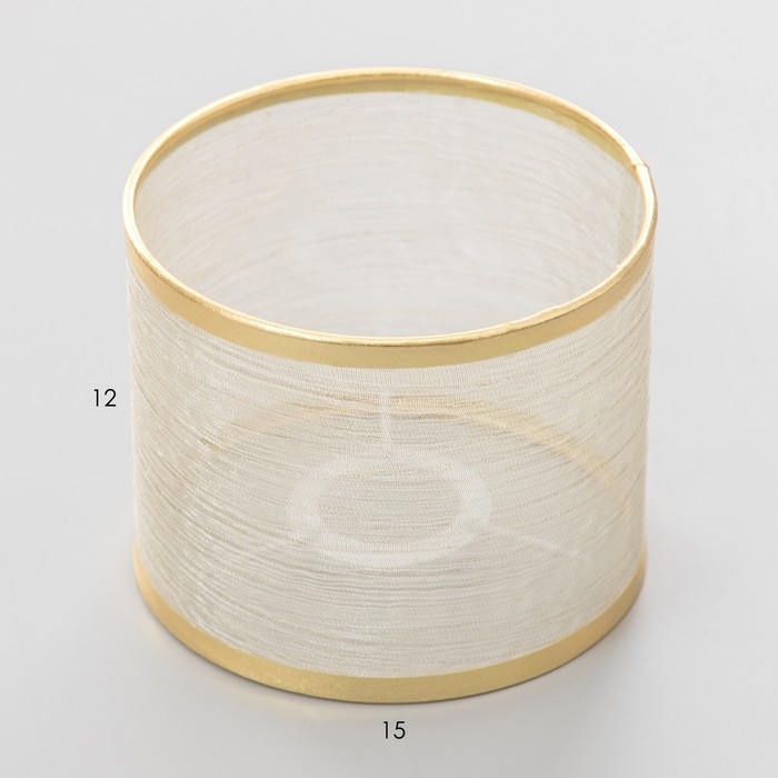 Абажур Абажур "Паутинка" золото Е27 15х15х12 см