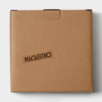 Набор тарелок десертных фарфоровых Magistro Hypnose, 20,5×2,5 см, 2 шт Набор тарелок десертных фарфоровых Magistro Hypnose, 20,5×2,5 см, 2 шт