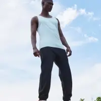 Майка унисекс Crusader TT, серый меланж, размер S