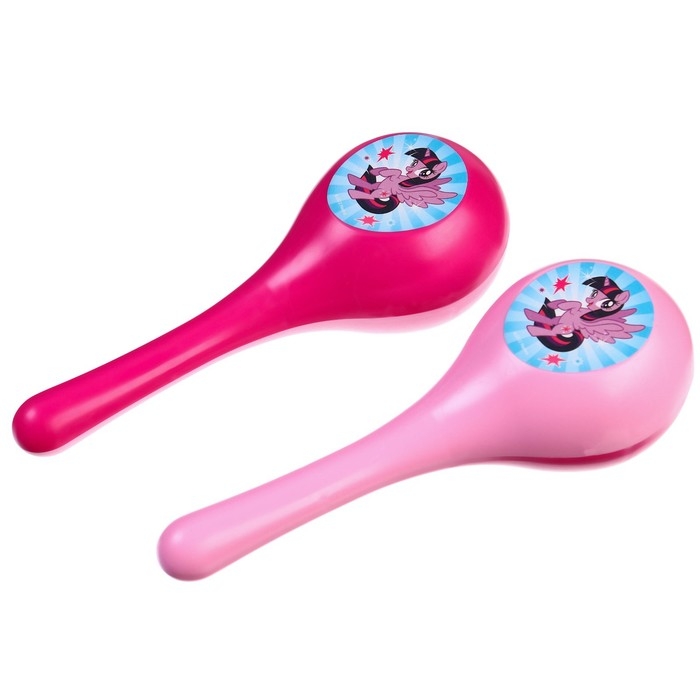 Музыкальные инструменты &laquo;Маракасы и бубен&raquo; My little pony, 3 предмета