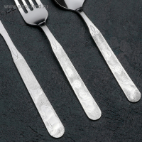 Набор столовых приборов «Топтыжка», 4 предмета, толщина 1,5 мм Набор столовых приборов «Топтыжка», 4 предмета, толщина 1,5 мм