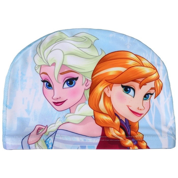 Шапочка для плавания &laquo;Холодное сердце&raquo;, обхват головы 46-50 см.