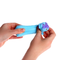 Мялка антистресс тянучка &laquo;Собака&raquo;, с песком, цвета МИКС, в шоубоксе