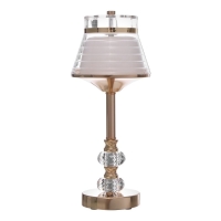 Настольная лампа сенсорная "Кадди" LED 3Вт 3000-6000К USB АКБ диммер золото 14х14х36 см Настольная лампа сенсорная "Кадди" LED 3Вт 3000-6000К USB АКБ диммер золото 14х14х36 см