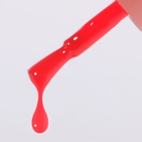 Гель лак для ногтей &laquo;SIMPLE&raquo;, 3-х фазный, 10 мл, LED/UV, цвет красный (137)