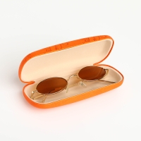 Футляр для очков на хлопушке &laquo;Выбражулька&raquo;, длина 16 см, цвет оранжевый