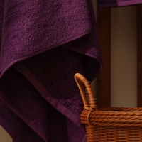 Полотенце махровое Этель &laquo;Терри&raquo; 50x90 см, сирень