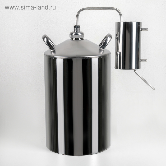 Дистиллятор &laquo;Простой&raquo;, 12 л, горло 4 см, ручки МИКС металл/дерево