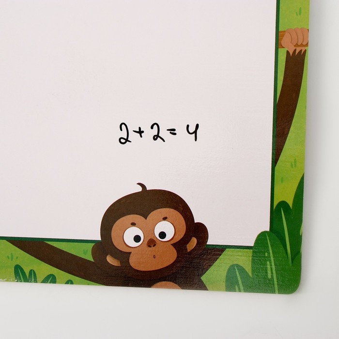 Доска магнитно-маркерная + пазлы &laquo;Дракончики&raquo;, 30 &times; 30 &times; 0,5 см