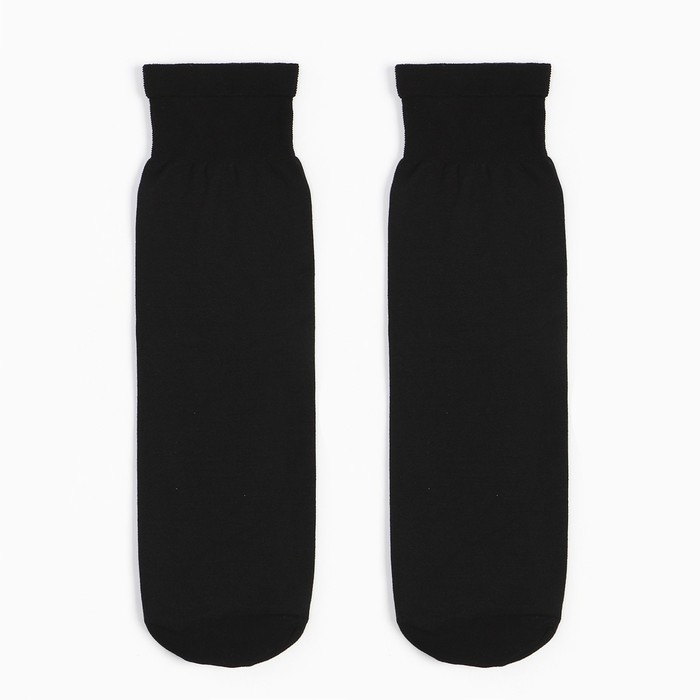 Гольфы детские микрофибра 40 den (2 пары), цвет чёрный, размер 20-22 Гольфы детские микрофибра 40 den (2 пары), цвет чёрный, размер 20-22