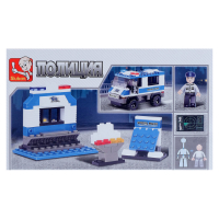 Конструктор «Полицейский спецназ: спецмашина», 126 деталей Конструктор «Полицейский спецназ: спецмашина», 126 деталей