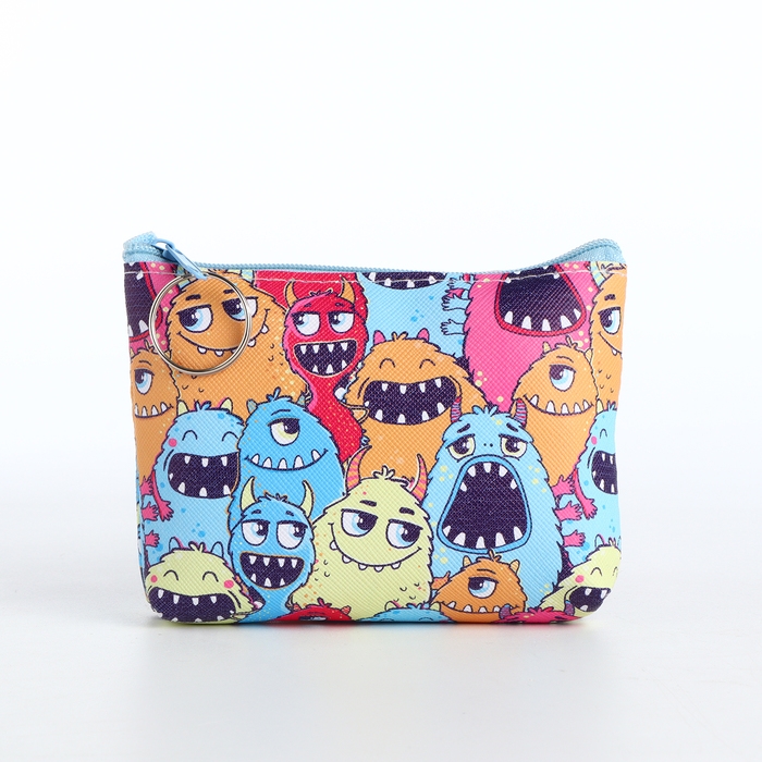 Кошелёк детский на молнии &laquo;Выбражулька&raquo;, цвет разноцветный