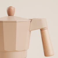 Кофеварка гейзерная SL Home «Ферамо», 300 мл, 11×15,5×20 см, цвет бежевый Кофеварка гейзерная SL Home «Ферамо», 300 мл, 11×15,5×20 см, цвет бежевый