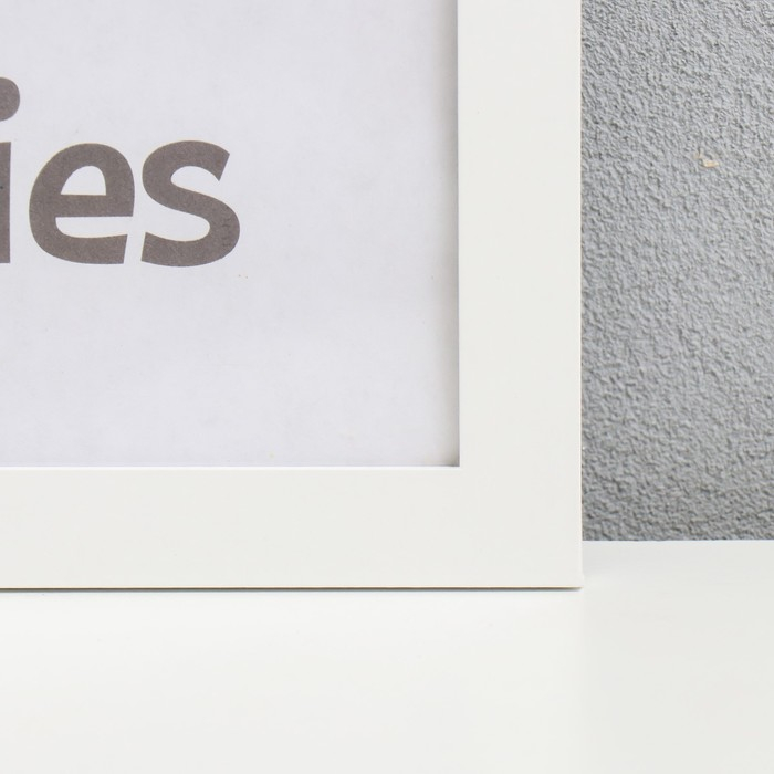 Набор фоторамок МДФ Набор фоторамок МДФ "OfficeSpace" 30х40 см, 4 шт, белый (пластиковый экран)