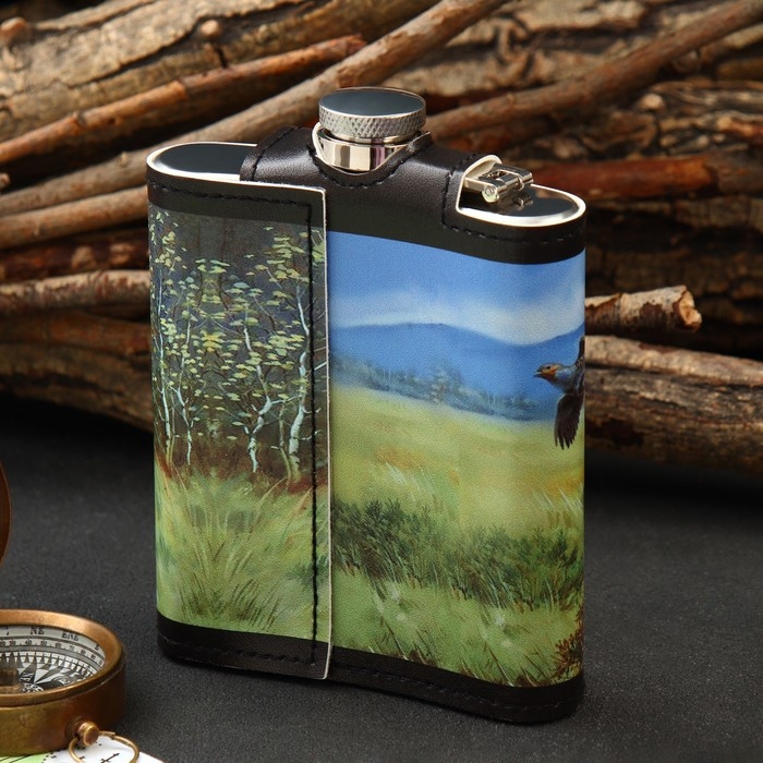 Фляжка &laquo;Охота&raquo;, 210 мл