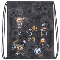 Мешок для обуви 435 х 360 мм, Stavia (плотность 600D с водоотталкивающей ПУ-пропиткой) "Футбол"