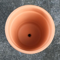 Горшок "Трапеция" терракот с узором, 9х9см, МИКС Горшок "Трапеция" терракот с узором, 9х9см, МИКС