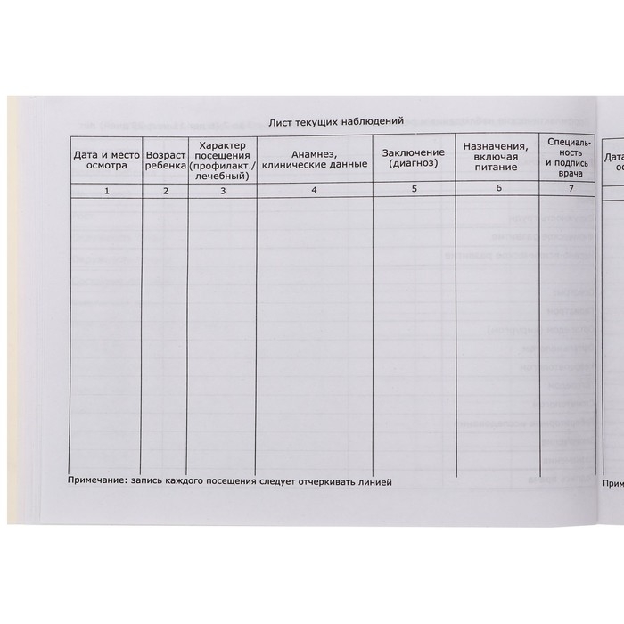 Медицинская карта ребёнка Медицинская карта ребёнка "Классик", форма №112/у, 40 листов