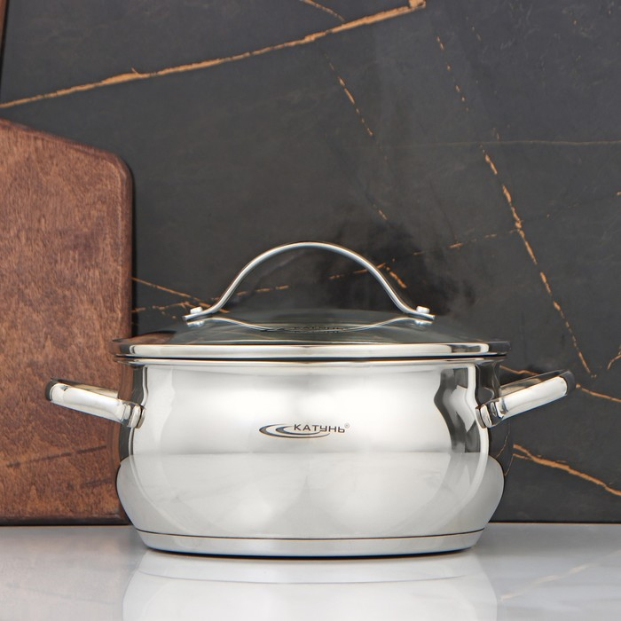 Кастрюля &laquo;Медея&raquo;, 3.2 л, d=20 см, капсульное дно, индукция