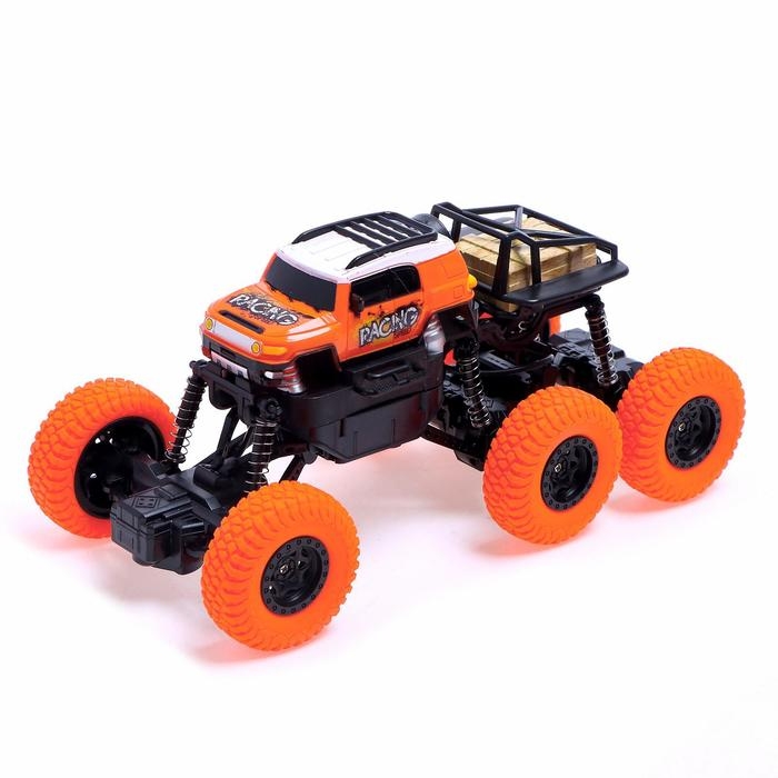 Джип радиоуправляемый &laquo;Монстр 6x6&raquo;, работает от аккумулятора, МИКС