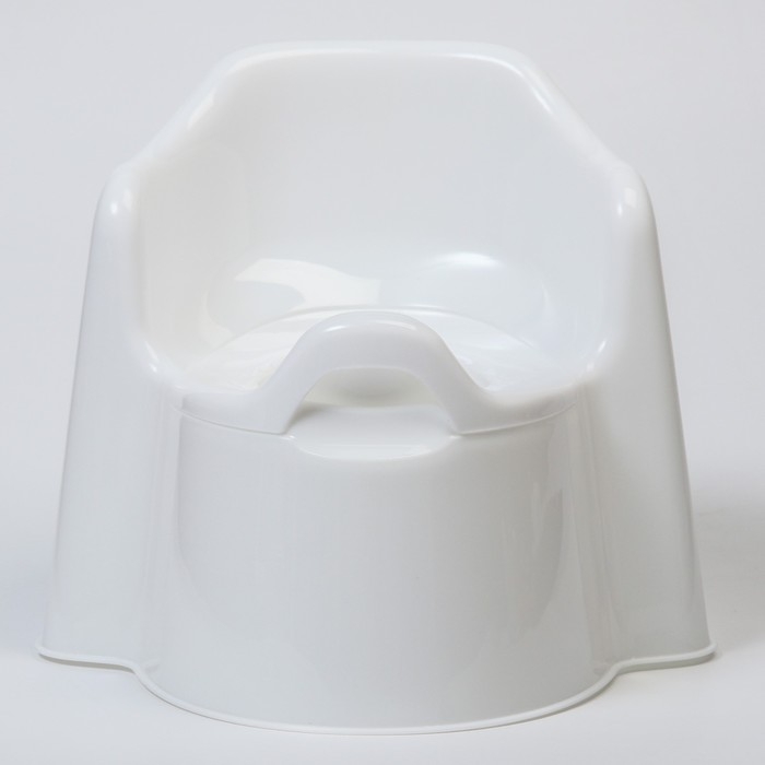 Горшок детский Little King, съёмная чаша, цвет белый Горшок детский Little King, съёмная чаша, цвет белый