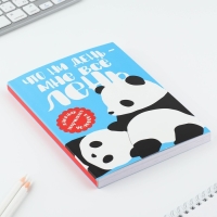 Дневник творческого человека А5, 120 л. &laquo;Панда&raquo;