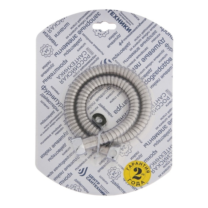 Душевой шланг Душевой шланг "ЦС-СМ" СК600584, 1/2", 60 см, нержавеющая сталь