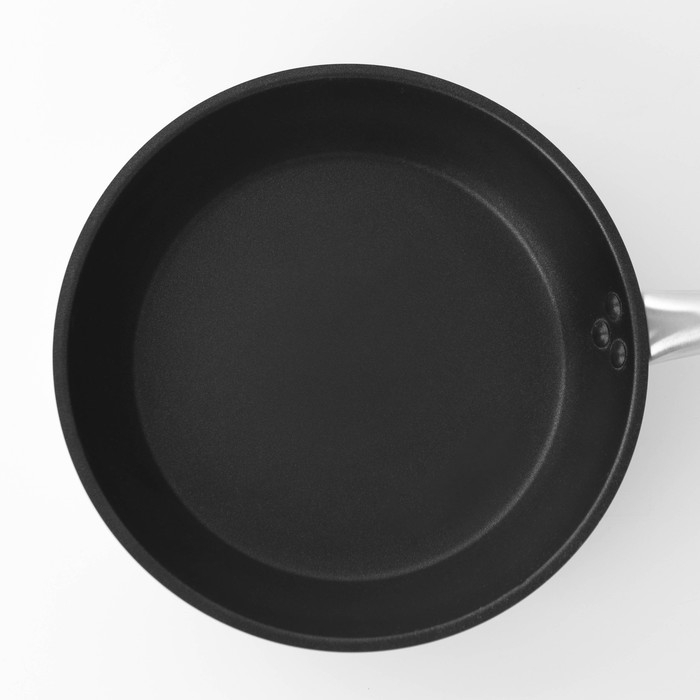 Сковорода из нержавеющей стали Hanna Kn&ouml;vell, d=26 см, h=5 см, толщина стенки 0,6 мм, длина ручки 25 см, антипригарное покрытие, индукция