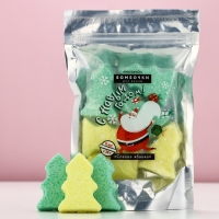 Подарочный набор косметики &laquo;С Новым Годом!&raquo;, бомбочки для ванны, 6 х 30 г, ЧИСТОЕ СЧАСТЬЕ