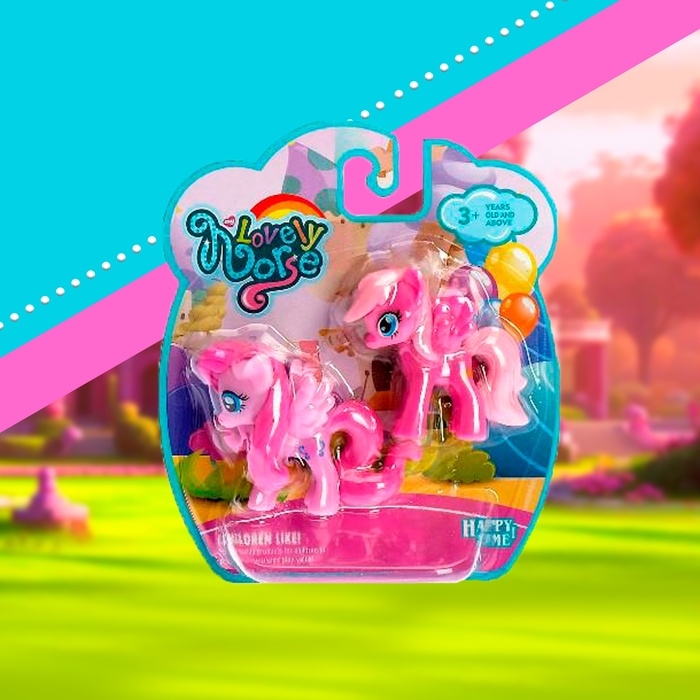 Набор &laquo;Пони&raquo; 2шт, МИКС