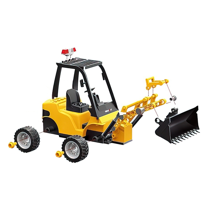 Конструктор винтовой &laquo;Погрузчик&raquo;, 40 деталей