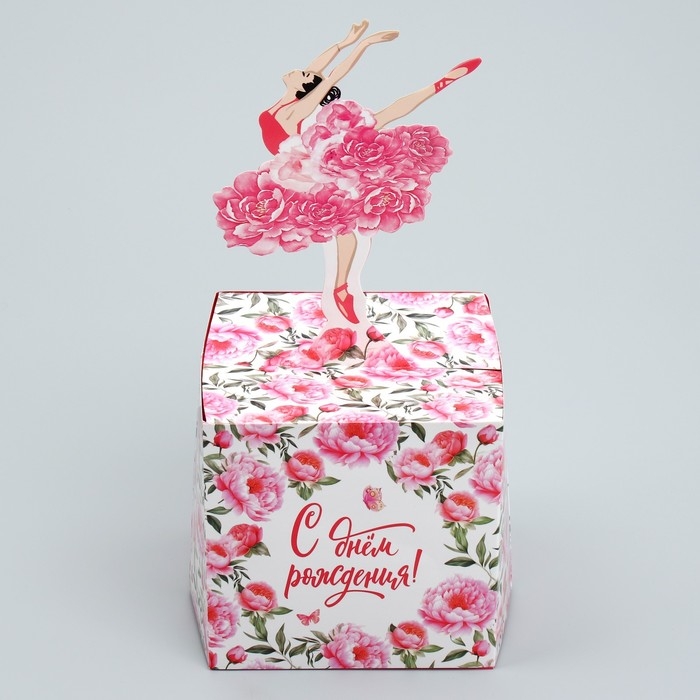 Открытка объёмная «С Днём рождения», балерина, 19 х 10 х 33 см Открытка объёмная «С Днём рождения», балерина, 19 х 10 х 33 см