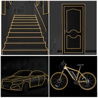 Фотолюминесцентная самоклеящаяся лента, 2х100 см, оранжевое свечение Фотолюминесцентная самоклеящаяся лента, 2х100 см, оранжевое свечение