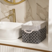 Короб для хранения вещей SL Home, 31&times;22&times;22,5 см, цвет белый