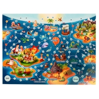 Настольная игра-бродилка «Карта сокровищ» Настольная игра-бродилка «Карта сокровищ»